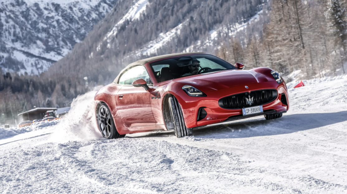 The Maserati GranCabrio Folgore