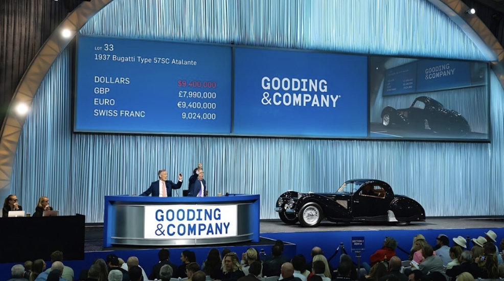 Pebble Beach Auctions Gooding & Company 2025