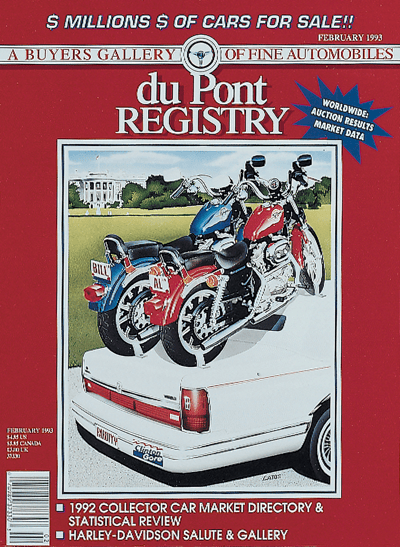February – Lincoln Town Car, Harley Davidson Sportster