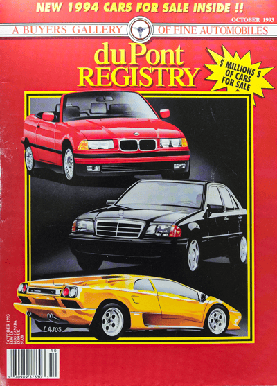 October – BMW 3 Series Convertible, Mercedes-Benz C-Class, Lamborghini Diablo