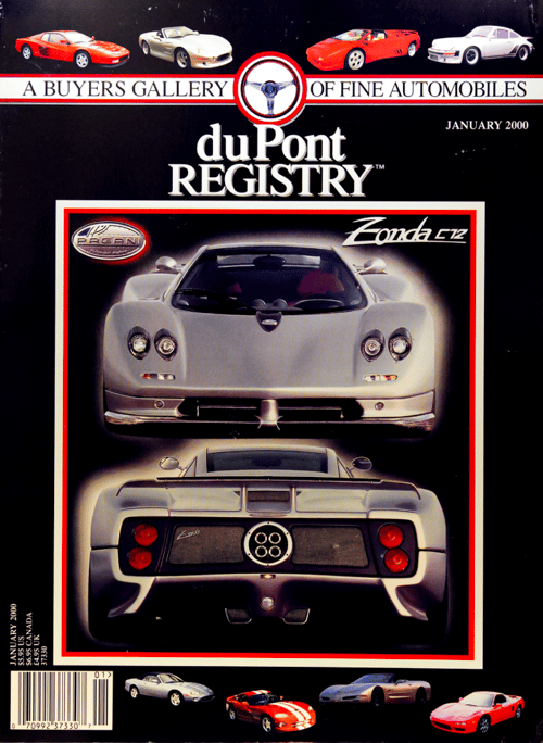 January – Pagani Zonda C12