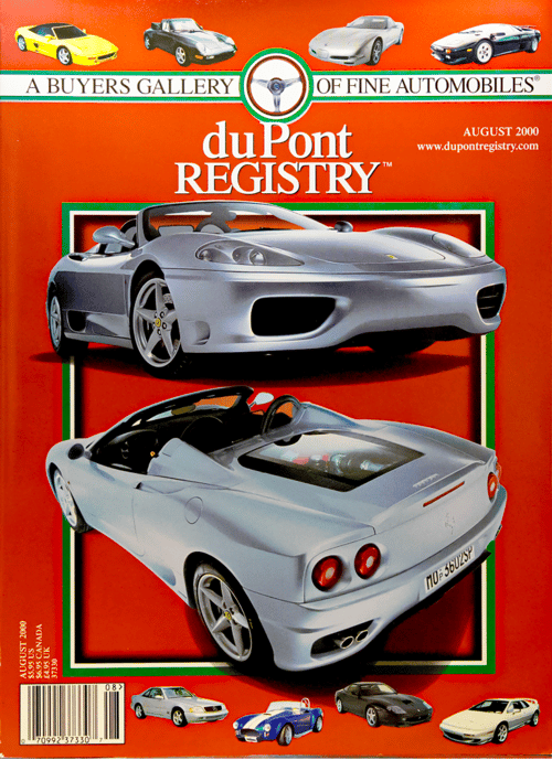 August – Ferrari 360 Spider