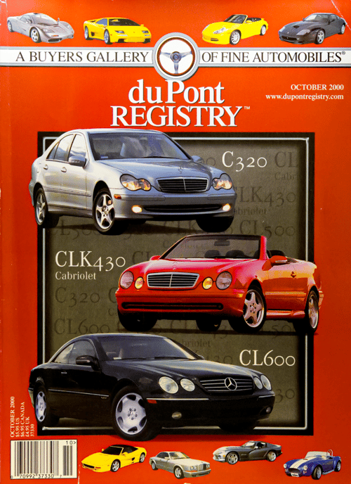 October – Mercedes-Benz C 320, CLK 430, CL 600