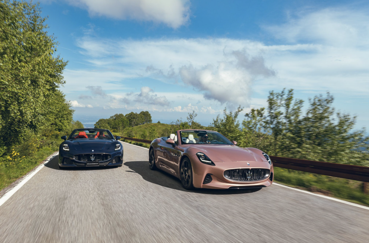 The 2025 Maserati GranCabrio Folgore & Trofeo