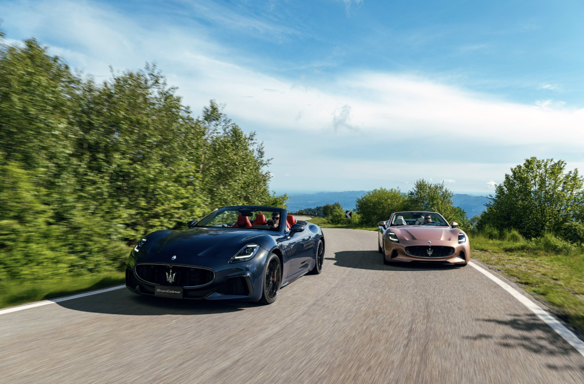 The 2025 Maserati GranCabrio Folgore & Trofeo