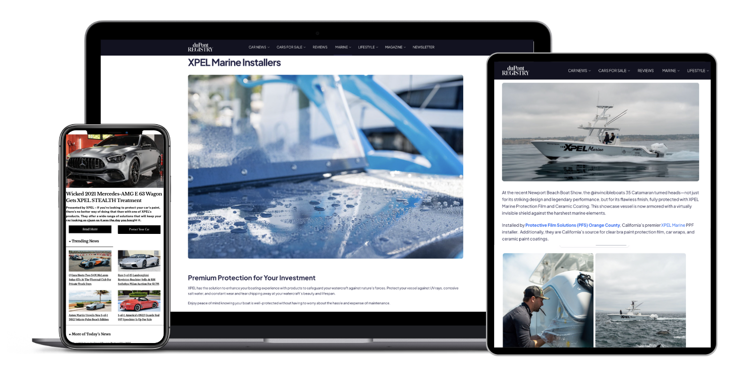 duPont REGISTRY Digital Reach duPont REGISTRY Digital Reach